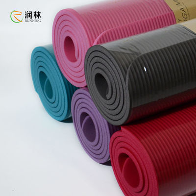 183*61cm Thick Exercise Floor Mat For Yoga SGS certificate