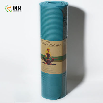 single layer NBR Yoga Mat , High Density anti tear exercise mat