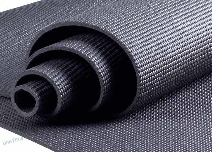 Anti Skid Blue 5mm 6mm Pvc Yoga Mat Safe For Beginners Big Guys