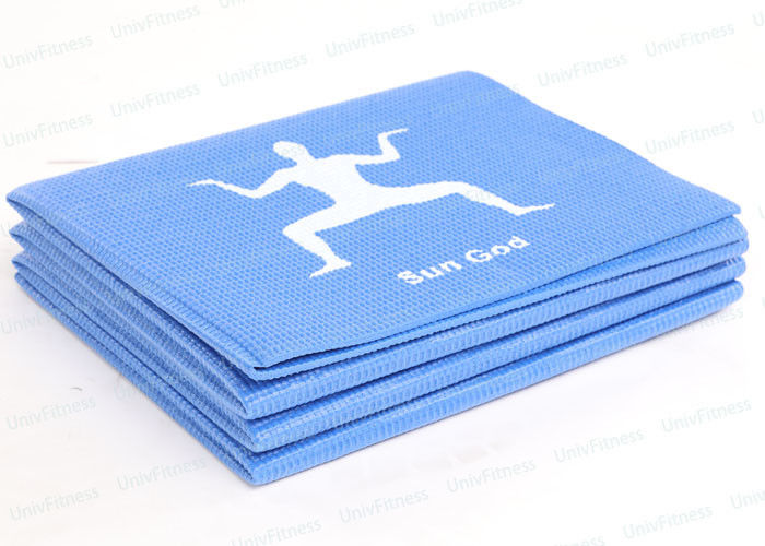 Foldable Travel Pvc Yoga Mat And Bag Set Cute Custom Made Yoga Mats