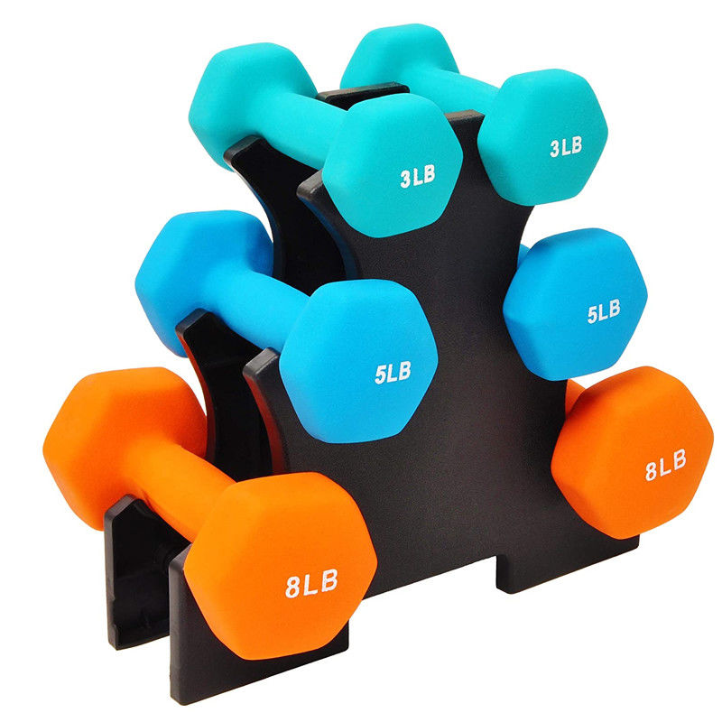 5kg 10kg 20kg Adjustable Gym Dumbbell Set Solid Cast Iron Dia 30mm For Fitness