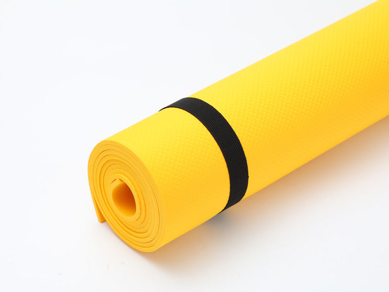 Durable EVA Yoga Mat , Thick 6mm Anti Skid Yoga Mat with Position Line