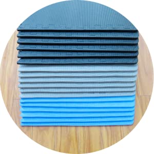 Karate Wrestling Taekwondo Foam Exercise Mat Baby Play 30*30cm for Gym 8