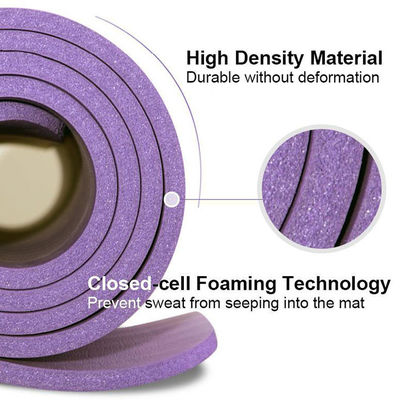 Moisture Resistant NBR Yoga Mat , 25mm foam Cushion Mat For Exercise