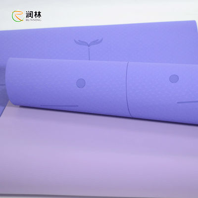 OEM ODM TPE Yoga Mat , SGS Certified Anti Tear Exercise Mat