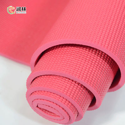 Washable 3mm Multi Color Yoga Mat , non toxic PVC Fitness Mat