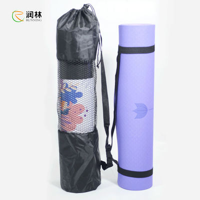 Double layer Yoga Mat Material TPE L72 Inch For Pilates Gymnastics