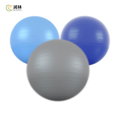 Non toxic Pilates Exercise Ball , Physical Therapy 55cm yoga ball