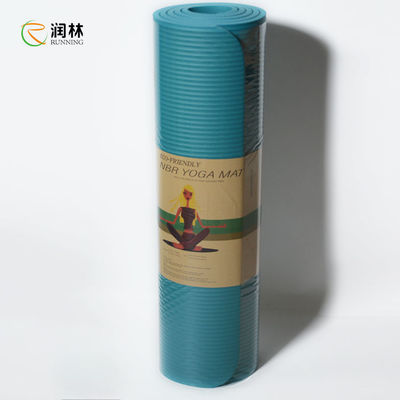 Moisture Resistant NBR Fitness Yoga Mat With Shoulder Sling