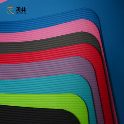 OEM Fitness Yoga Mat , Carrying Strap High Density Exercise Mat