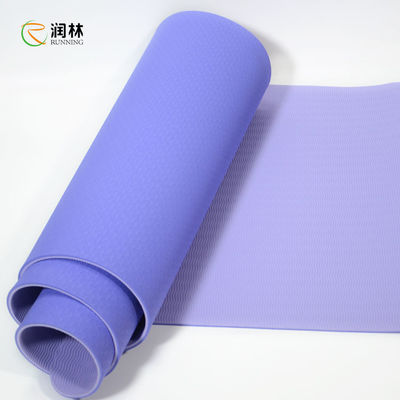 Non Slip Eco TPE Fitness And Athletics Yoga Mat For Home Gym SGS Certification