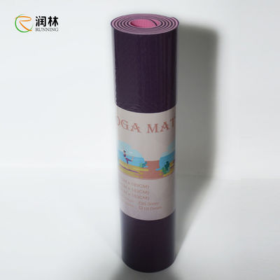SGS Certified Fitness Yoga Mat TPE Material Textured Non Slip Surface