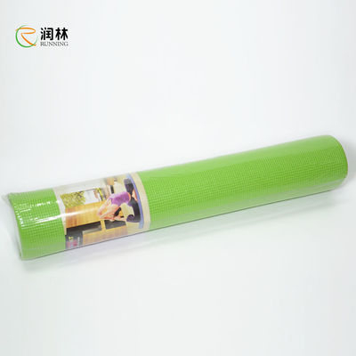 Exercise Fitness 4-10mm Thickness Yoga PVC Mat Roll Anti-Slip Various Color