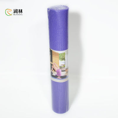 Textured Non Slip PVC Fitness Mat Superb Resilience SGS Certified