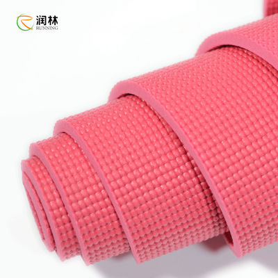 GYM Exercise Single Layer PVC Yoga Mat Foldable Eco Friendly Colorful