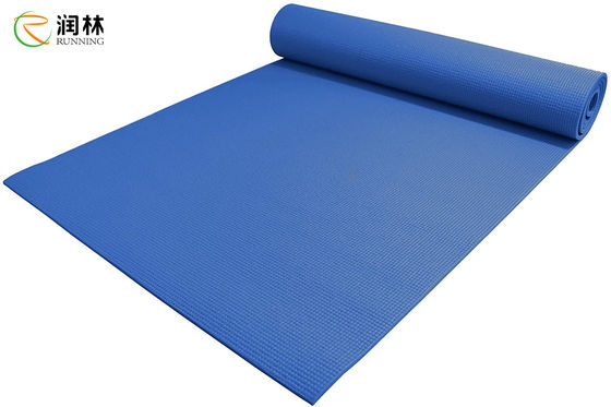 GYM Exercise Single Layer PVC Yoga Mat Foldable Eco Friendly Colorful