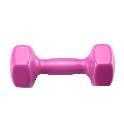 Home Gym Colored Neoprene Coated Dumbbell Set Different Kilograms With Stand