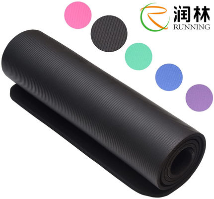 Comfort Foam 10mm NBR Anti Slip Yoga Mat For Pilates Exercise