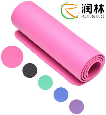 Comfort Foam 10mm NBR Anti Slip Yoga Mat For Pilates Exercise