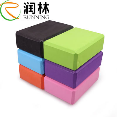 Print LOGO Fitness Eva Foam Yoga Brick for Muscles Building 23cm*15cm*7.5cm