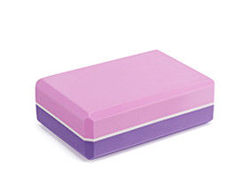 Soft EVA Foam Yoga Block Non Slip Pink Purple Blue Color