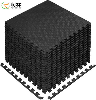 Puzzle Exercise Gym Floor Mat Foam Interlocking 60*60 Cm