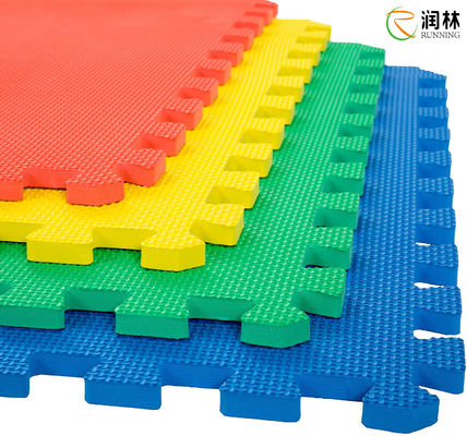 Puzzle Exercise Gym Floor Mat Foam Interlocking 60*60 Cm