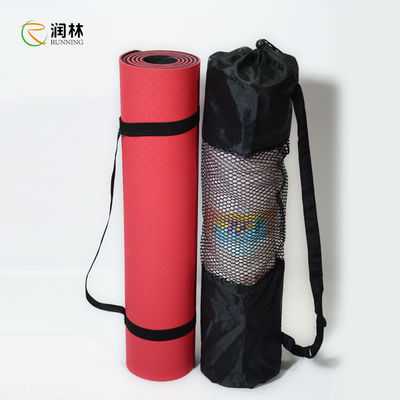 Pilates Fitness TPE Yoga Mat Anti Tear Non Slip with Alignment Marks