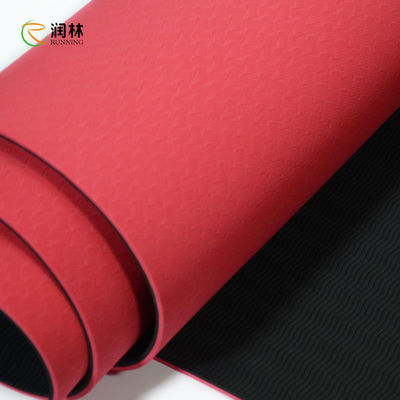 Pilates Fitness TPE Yoga Mat Anti Tear Non Slip with Alignment Marks