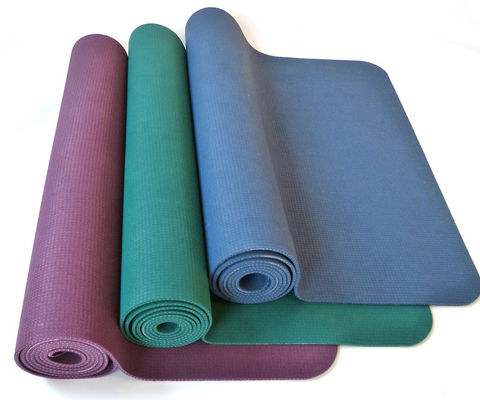Polyester PVC Recombination Foldable Yoga Mat Decorative Anti Slip