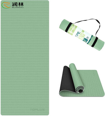 Home Folding TPE Yoga Mat Non Slip Work Out