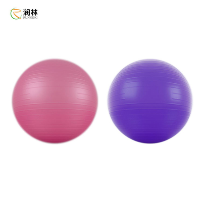 PVC Material Yoga Pilates Exercise Stability Ball for Core Training Physical Therapy
