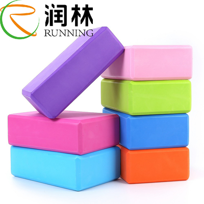 Custom Recycled Yoga Block Pure Color Balance And Support Improve Strength