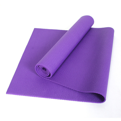 Gym Custom Print PVC Yoga Mat 3mm 4mm 5mm 6mm 8mm Thick With Carry Strap