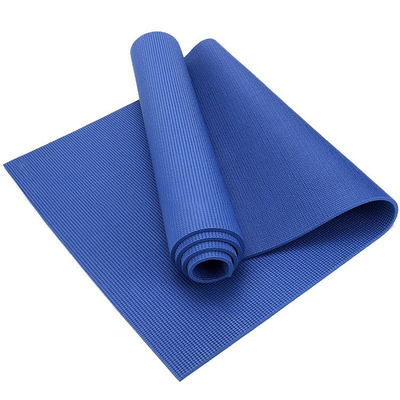 Gym Custom Print PVC Yoga Mat 3mm 4mm 5mm 6mm 8mm Thick With Carry Strap
