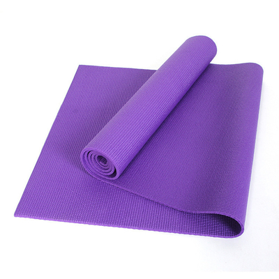 Pilates Floor Workout Eco PVC Yoga Mat Non Slip With Carrying Strap