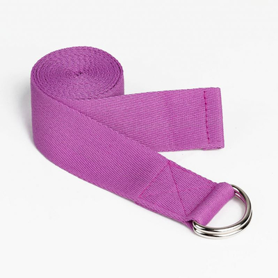 Polyester Cotton Yoga Strap Belt Stretching Non Toxic
