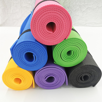 Fitness Exercise EVA Yoga Mat Eco Friendly 4mm Natural Rubber Yoga Mat