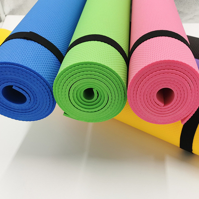 Fitness Exercise EVA Yoga Mat Eco Friendly 4mm Natural Rubber Yoga Mat