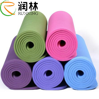 Multifunctional PVC Yoga Mat Comfortable For Sport Training
