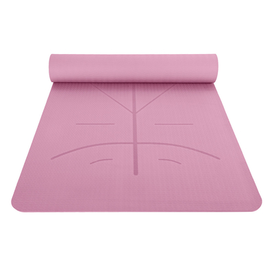 Cuboid Anti Tears 4mm TPE Pvc Yoga Mat For Gymnastics Pilates