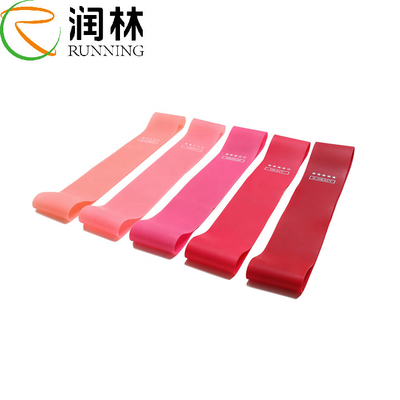 Mini Fitness Elastic Resistance Loop Band Gym Pilates Strength Workout Equipment