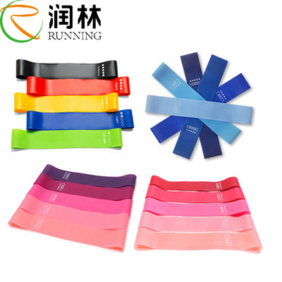 Exercise Fitness Mini 10/12 Inch Resistance Elastic Band For Leg And Arm