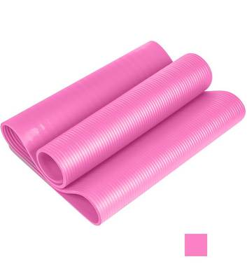 High Density NBR Yoga Mat Anti Tear 8~20mm Thick With Carrying Strap