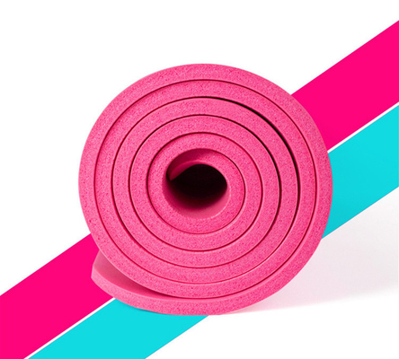 15 Mm Thickening NBR Yoga Mat Antiskid Exercise Yoga Mat Customized