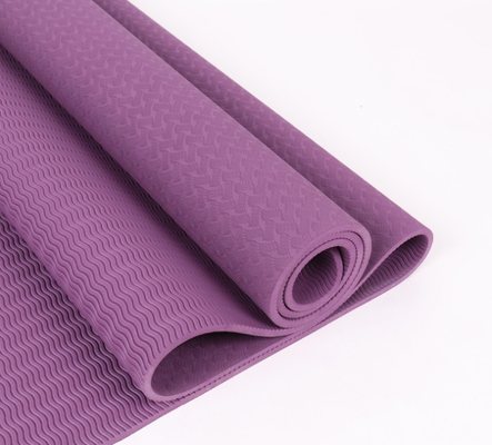 New Design Purple Custom Tpe Yoga Mat Eco Friendly 183*61cm