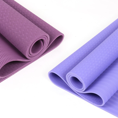 New Design Purple Custom Tpe Yoga Mat Eco Friendly 183*61cm