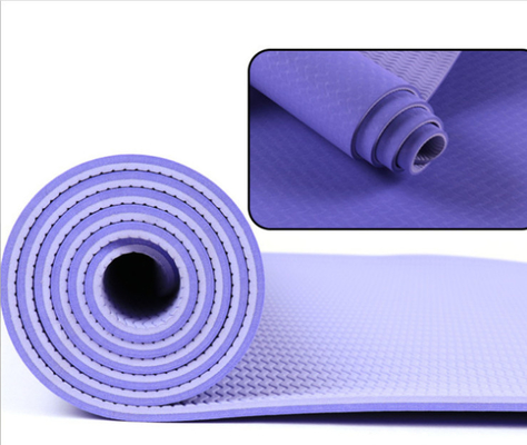 New Design Purple Custom Tpe Yoga Mat Eco Friendly 183*61cm