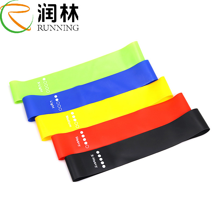 Legs and Butt Resistance Loop Bands Anti Slip Circle Fitness Band Elastic